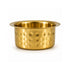 Miniature Brass Hammered Patela/Bhagona for Home Decor | Pack of 4