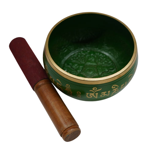 Brass Meditation Sound Bowl 672g Set 1