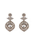 Gold Toned Kundan Uncut Polki Jadau Bridal Statement Jewellery Set