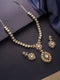Gold Toned Kundan Uncut Polki Jadau Bridal Statement Jewellery Set