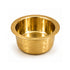 Miniature Brass Hammered Patela/Bhagona for Home Decor | Pack of 4