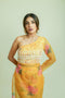 Kzari Orchid Floral Kurta and Pant Set