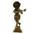 Brass Lord Krishna Playing Flute Statue 538g