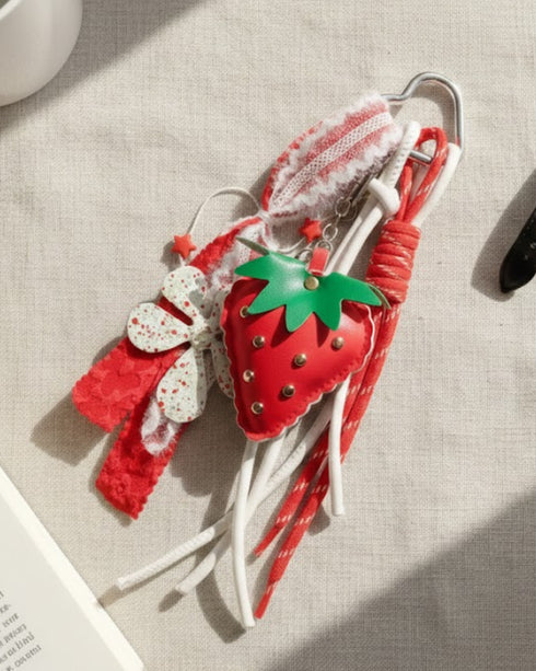 Ecoright Strawberry Blossom Bag Charm