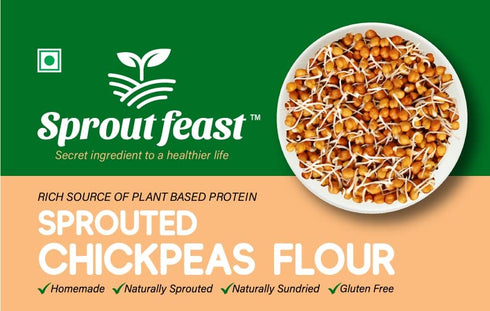 Sprout Feast Sprouted Chickpeas Flour(Besan)