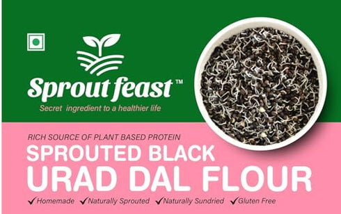 Sprout Feast Sprouted Black Urad Dal Flour