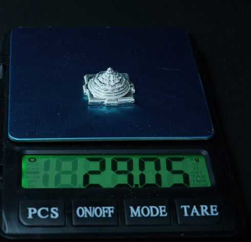 Pure Silver Shri Yantra 29.05g By Mahita Collections