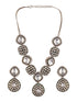 Gold Antique Kundan Jadau Uncut Polki Statement Jewellery Set