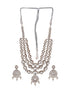 Gold Antique Uncut Polki Kundan Layered Statement Bridal Jewellery Set