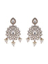 Gold Antique Uncut Polki Kundan Layered Statement Bridal Jewellery Set