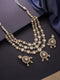 Gold Antique Uncut Polki Kundan Layered Statement Bridal Jewellery Set