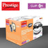 Prestige Clip-on Svachh Hard Anodised Spillage Control Pressure Cooker 5 L Black