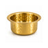 Miniature Brass Hammered Patela/Bhagona for Home Decor | Pack of 4