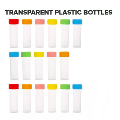 Homeopathic Four Dram Plastic Bottles