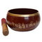 Brass Red Tibetan Meditation Bowl 1426g Set 1
