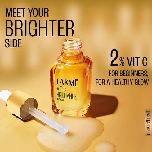 Lakme 9 to 5 2% Active Vitamin C Face Serum for Bright Healthy Glowing Skin