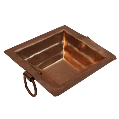 Copper Havan Kund for Pooja 110g Set 1