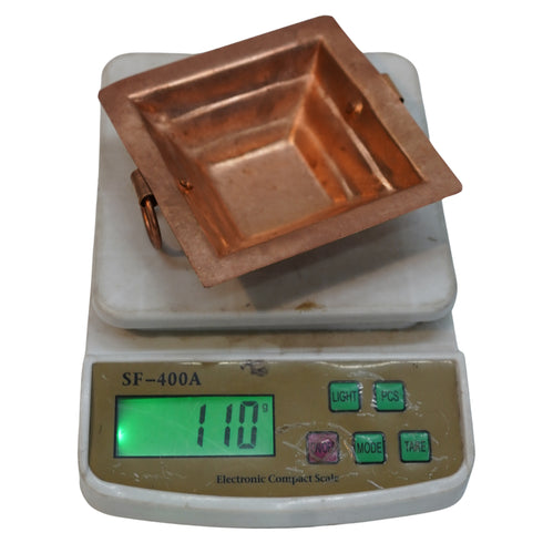Copper Havan Kund for Pooja 110g Set 1