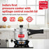 Prestige Popular Plus Svachh Virgin Aluminium Spillage Control Pressure Cooker 1.5 L Silver