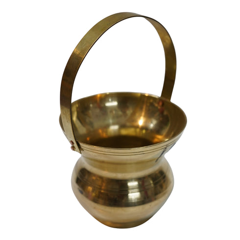 Brass Kamandal for Ganga Jal 304g Set 1