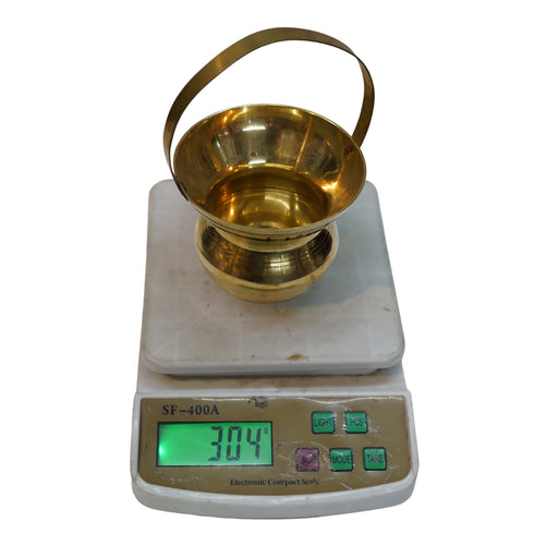 Brass Kamandal for Ganga Jal 304g Set 1