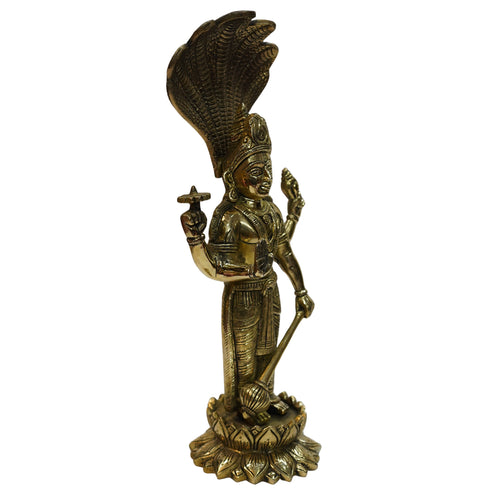 Brass Standing Narayan Idol 3852g Set 1