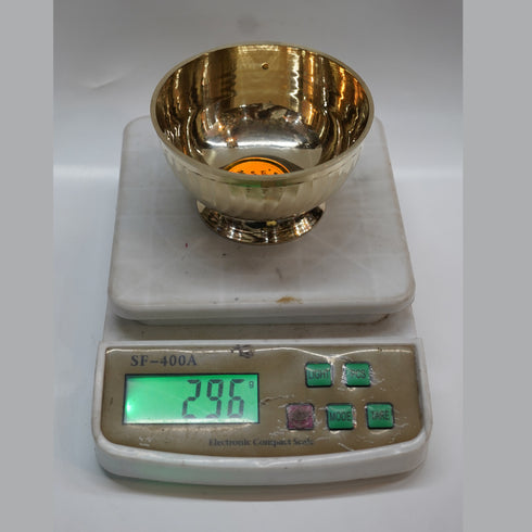 Brass Bowl with Stand (Pack of 2) 592g