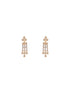 Gold Plated AD Zircon Studded Trendy Bridal Cocktail Jewellery Set