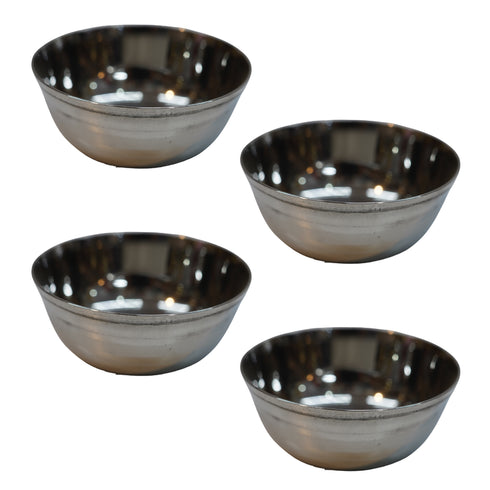 Stainless Steel Serving Bowl 48g Pack of 4