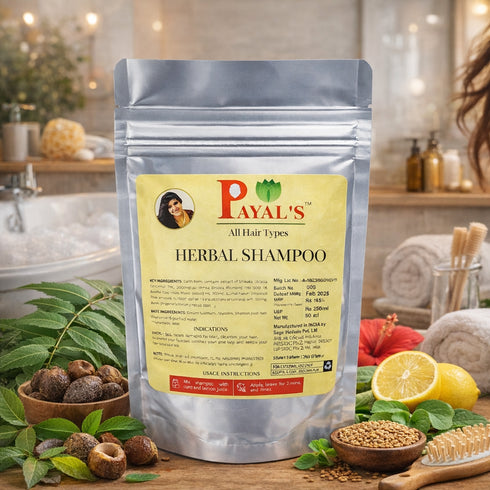 Payal Herbal Shampoo for All Hair Type And Woomen