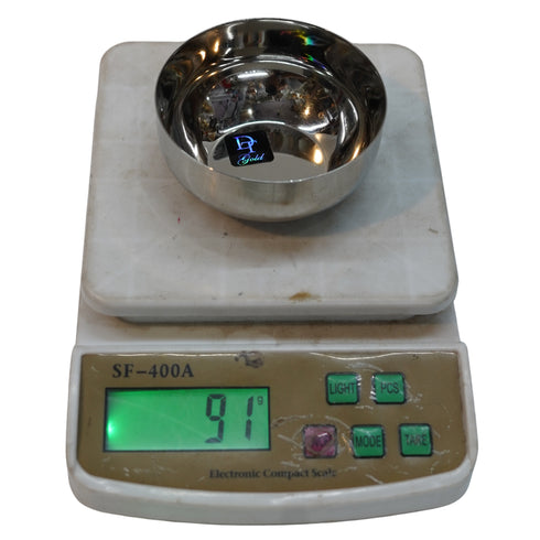 Stainless Steel Curry Bowl Katoris 91g Pack of 4