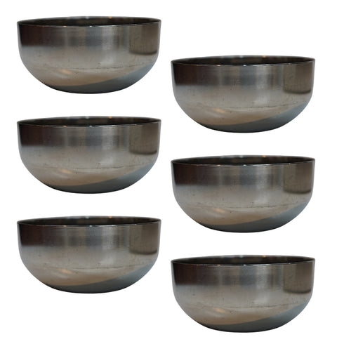Stainless Steel Curry Bowl Katoris 91g Pack of 6