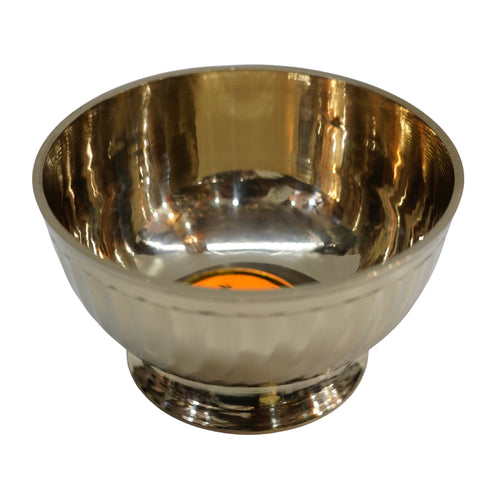 Brass Bowl with Stand (1 Piece) 447g