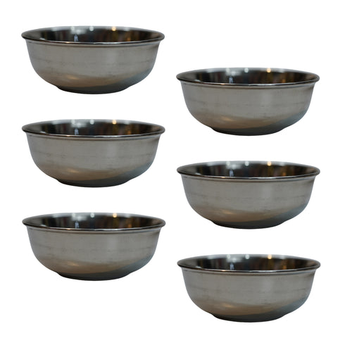 Stainless Steel Serving Bowl 35g Pack of 6