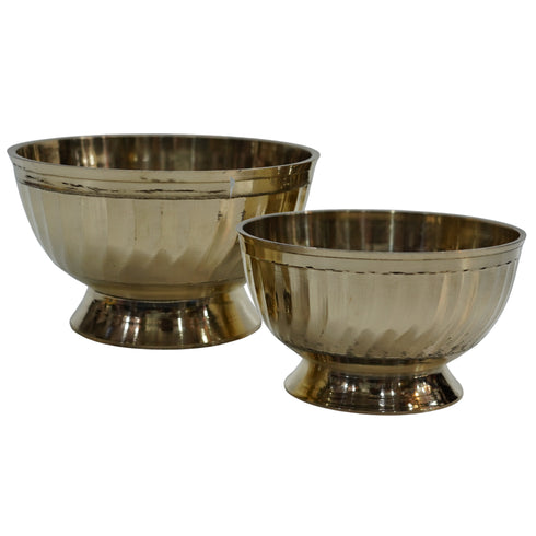 Brass Bowl with Stand (2 Piece) 894g