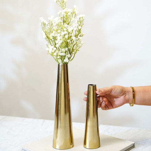Behoma Modern Vase Set – Gold