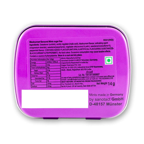 Impact Mints Black Currant Mints 14g