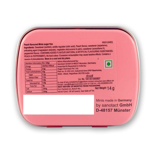 Impact Mints Peach Mints 14g