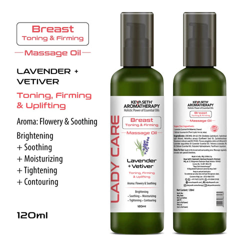 Keya Seth Aromatherapy Lady Care Breast Toning & Firming Massage Oil