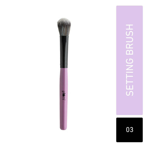 Plum Soft Blend Setting Brush Easy Pickup 03