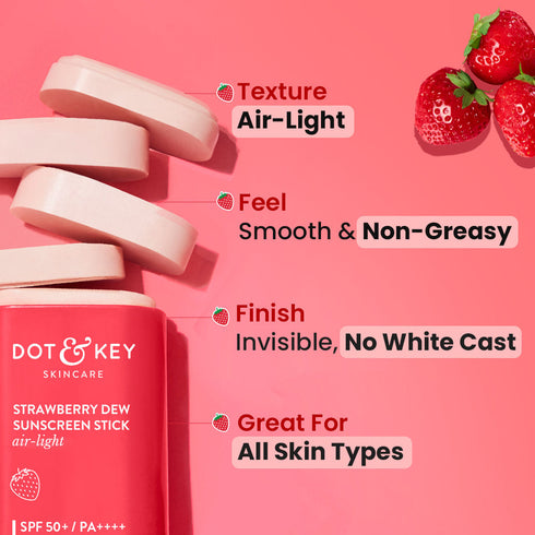 Dot & Key Strawberry Dew SPF 50 Sunscreen Stick