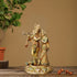 Brass Radha Krishna God Idol Statue 9.732Kg