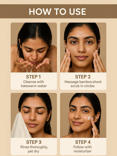 The wellness shop BAMBOO SHOOT & BEETROOT DEEP CLEANSING FACE SCRUB