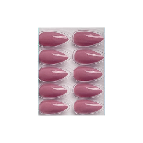 Shills Professional Glossy Solid Color Nails Sharp Almond(SPN605-SPN630)