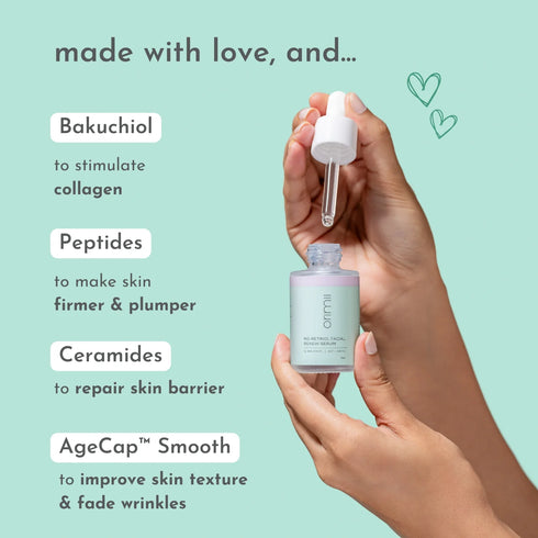 Orimii Skincare No Retinol Facial Renew Serum