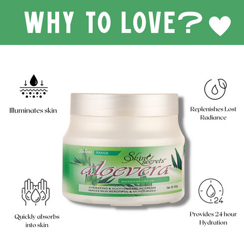 Skin Secrets Aloe Vera Massage Cream