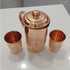 Pure Copper 1 liter Water Jug with 2 Free Copper Glasses