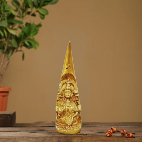 Brass Danth Laxmi Ji Statue 1.44Kg