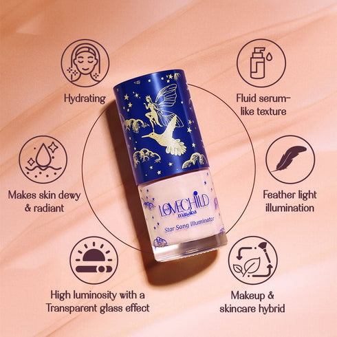 LoveChild Frosted Vanilla| Star Song Illuminator Dewy | Radiant Finish