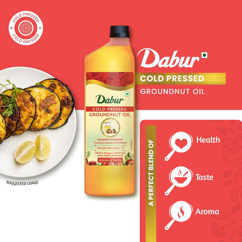 Dabur Cold Pressed Groundnut Oil